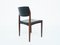 Tavolo allungabile in palissandro con sedie in ecopelle di HW Klein per Bramin, Danimarca, set di 7, Immagine 9