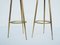 Italian High Stools in Brass, 1950s, Set of 2, Image 4