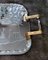Murano Barovier Style Vanity Tray with Etched Mirror and Twisted Glass Rope, Image 5
