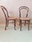 Bistro Wooden Curved Chairs, Set of 6, Image 16
