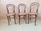 Bistro Wooden Curved Chairs, Set of 6 12