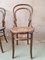 Bistro Wooden Curved Chairs, Set of 6 2