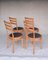 Chairs by Takashi Okamura & Erik Marquardsen for Getama, Denmark, 1990s, Set of 4 3