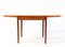 Ausziehbarer Mid-Century Modern Teak Esstisch, 1960er 7