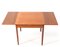 Ausziehbarer Mid-Century Modern Teak Esstisch, 1960er 10