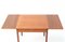 Ausziehbarer Mid-Century Modern Teak Esstisch, 1960er 15