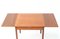 Mid-Century Modern Extendable Teak Dining Table, 1960s 15