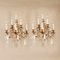 Antique French Crystal & Gilt Bronze Chandelier Sconces by Maison Charles for Maison Baguès, 19th Century, Set of 2 3