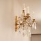 Antique French Crystal & Gilt Bronze Chandelier Sconces by Maison Charles for Maison Baguès, 19th Century, Set of 2, Image 9