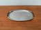 Vintage Danish Stainless Steel and Teak Plate and Bowl, Set of 2 6