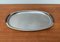 Vintage Danish Stainless Steel and Teak Plate and Bowl, Set of 2 17