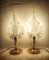 Lampade da tavolo di Calla Lily per Franco Luce, Italia, anni '60, set di 2, Immagine 16