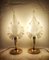 Lampes de Bureau par Calla Lily pour Franco Luce, Italie, 1960s, Set de 2 16