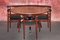 Vintage Walnut Top Rotatable Dining Table from Giorgetti, 1980s, Image 6