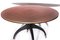 Vintage Walnut Top Rotatable Dining Table from Giorgetti, 1980s, Image 3