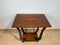 Art Deco Side Table with Walnut Veneer and Ebonized, France, 1930s, Image 4