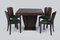 French Art Deco Macassar Dining Chairs, 1930s, Set of 6 3