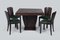 French Art Deco Macassar Dining Chairs, 1930s, Set of 6, Image 3