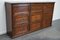 Antique French Oak Apothecary / Filing Cabinet Folding Doors, Early 20th Century 2