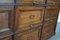 Antique French Oak Apothecary / Filing Cabinet Folding Doors, Early 20th Century, Image 16