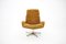 Corduroy Swivel Chair, Denmark, 1970s 3