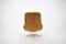 Corduroy Swivel Chair, Denmark, 1970s 6