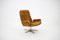 Corduroy Swivel Chair, Denmark, 1970s 2