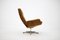 Corduroy Swivel Chair, Denmark, 1970s 5