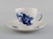 Blue Flower Braided Espresso Service for 6 People from Royal Copenhagen, Mid-20th Century, Set of 18 2