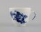 Blue Flower Braided Espresso Service for 6 People from Royal Copenhagen, Mid-20th Century, Set of 18 3
