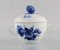 Sucrier Fleur Bleue et Pichet à Crème de Royal Copenhagen, 1960s, Set de 2 2