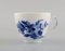 Blue Flower Braided Coffee Cups with Saucers from Royal Copenhagen, Mid 20th Century, Set of 16 3