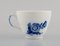 Blue Flower Braided Coffee Cups with Saucers from Royal Copenhagen, Mid 20th Century, Set of 10 5