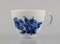 Blaue Blumen Kaffeetassen mit Untertassen von Royal Copenhagen, Mitte des 20. Jh., 10er Set 3