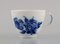 Blue Flower Braided Coffee Cups with Saucers from Royal Copenhagen, Mid 20th Century, Set of 10 3