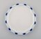 Corinth Plates in Blue Painted Porcelain by Tapio Wirkkala for Rosenthal, Set of 11 2