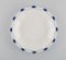 Deep Corinth Plates in Blue Painted Porcelain by Tapio Wirkkala for Rosenthal, Set of 11 2