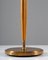 Swedish Mid-Century Table Lamp in Teak and Brass from Böhlmarks 3
