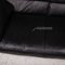 Black Leather Sofa from WK Wohnen 5