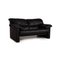 Black Leather Sofa from WK Wohnen 9