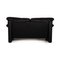 Black Leather Sofa from WK Wohnen, Image 11