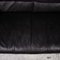 Black Leather Sofa from WK Wohnen 3
