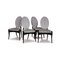 Wooden Chairs from WK Wohnen, Set of 4, Image 1