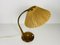 Teak and Rattan Table Lamp from Temde, 1970s 15