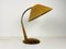 Teak and Rattan Table Lamp from Temde, 1970s 3