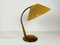 Teak and Rattan Table Lamp from Temde, 1970s 9