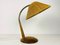 Teak and Rattan Table Lamp from Temde, 1970s 7