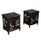 Chinoiserie Style Bedside Tables, Set of 2 1