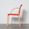 Sedia nr. 757 rosso-arancione di Peter Maly per Thonet, Immagine 3