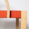 Red-Orange Nr 757 Chair by Peter Maly for Thonet, Image 12